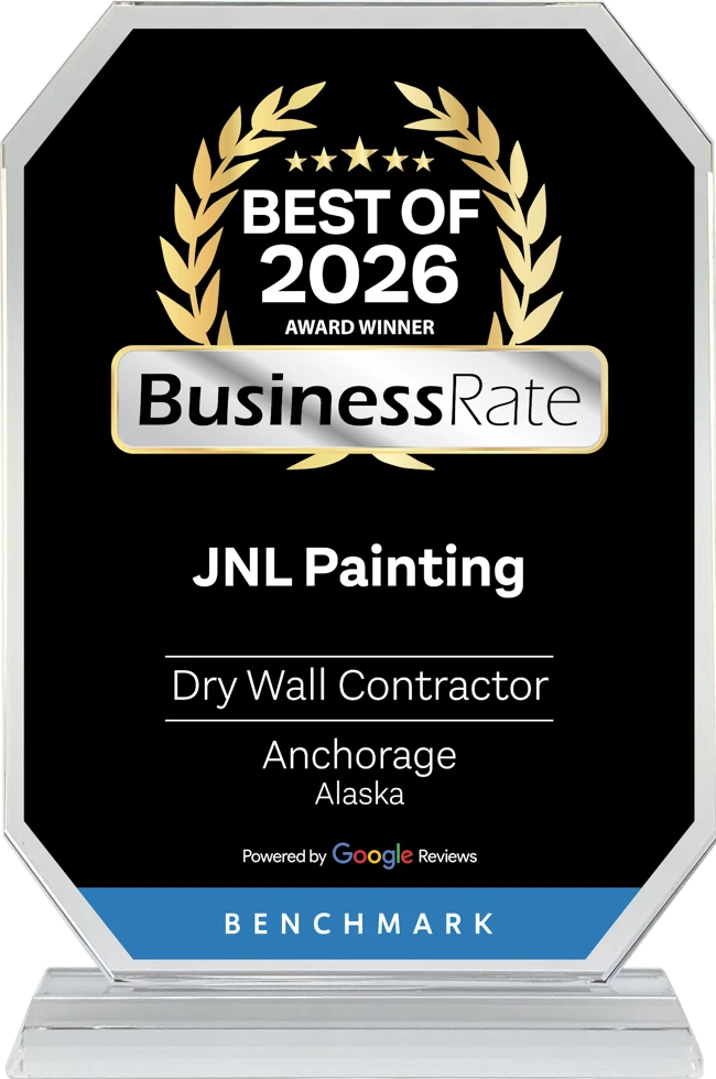 2026 BusinessRate award for JNL Painting, Dry Wall Contractor, Anchorage Alaska